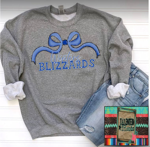 Winters Blizzards Bow T-shirt