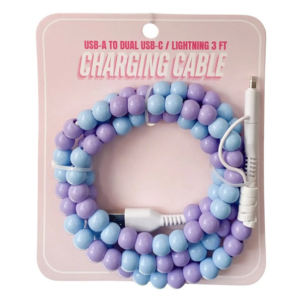 Beaded Phone Charging Cable