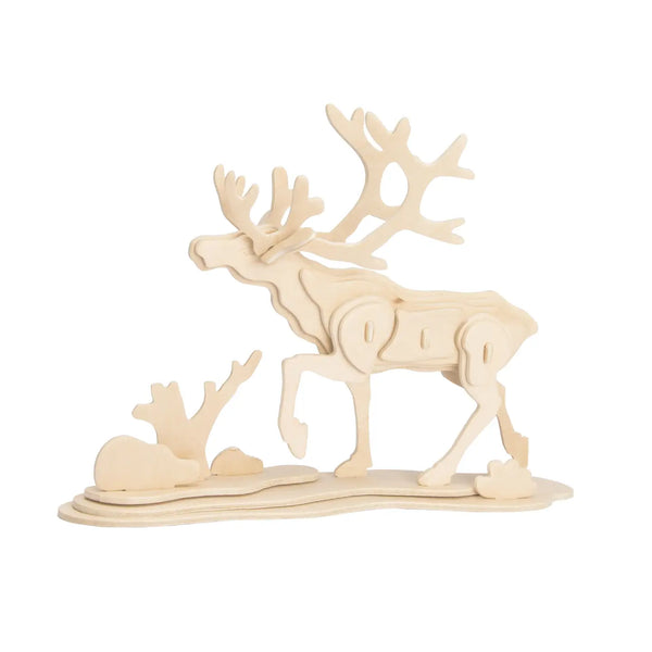 3-D Wooden Puzzles