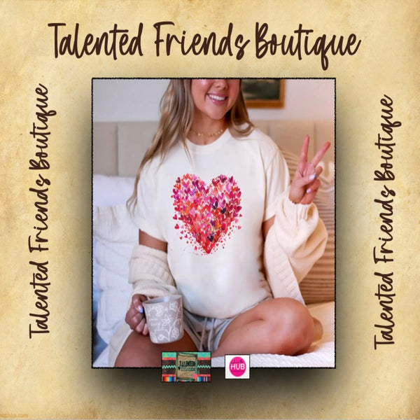 Pre-Order Paint Brush Heart T-shirt