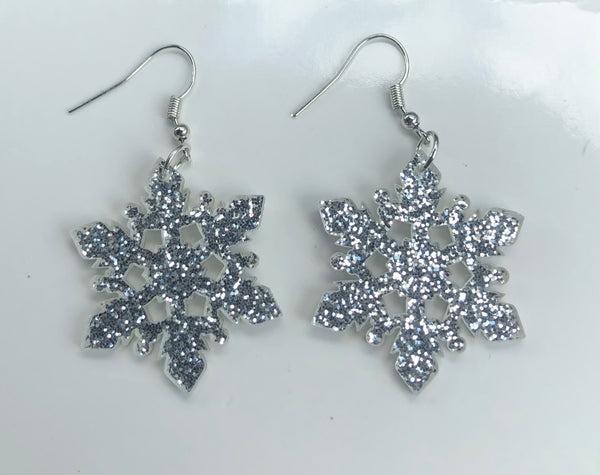 Acrylic Christmas Earrings