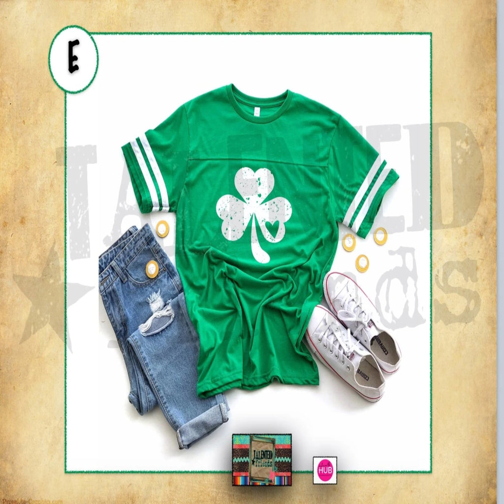 *Sale* Vintage Clover with Heart Cutout T-shirt